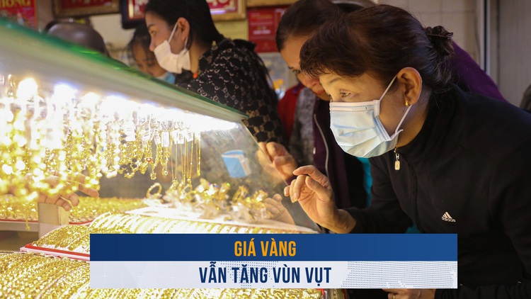 Biến động vàng ngày 23.10: Giá vàng vẫn tăng vùn vụt