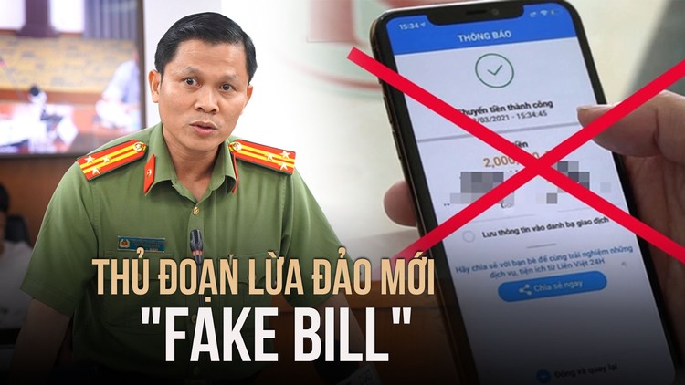 Công an TP.HCM cảnh báo thủ đoạn giả mạo hóa đơn (fake bill) để lừa đảo