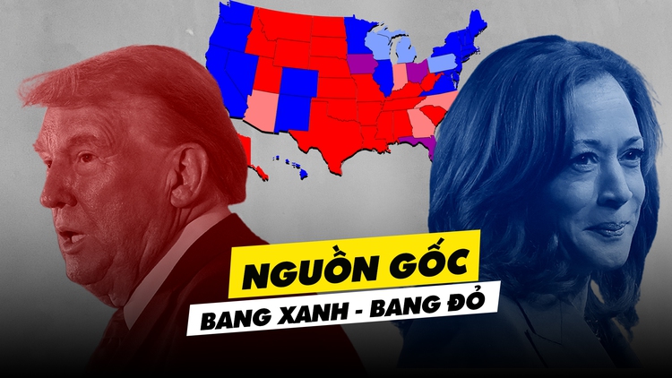 Bầu cử Mỹ: 'Bang xanh - bang đỏ' từ đâu mà có?