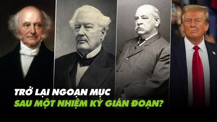 Bầu cử Mỹ: Tổng thống nào từng trở lại Nhà Trắng sau 1 nhiệm kỳ gián đoạn?