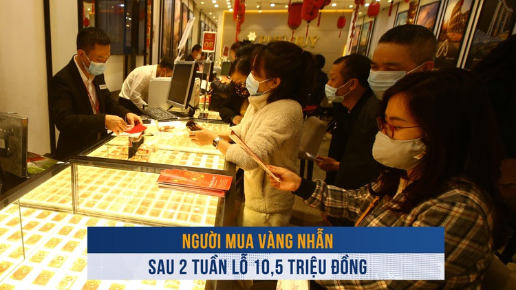 Biến động vàng ngày 15.11: Người mua vàng nhẫn sau 2 tuần lỗ 10,5 triệu đồng