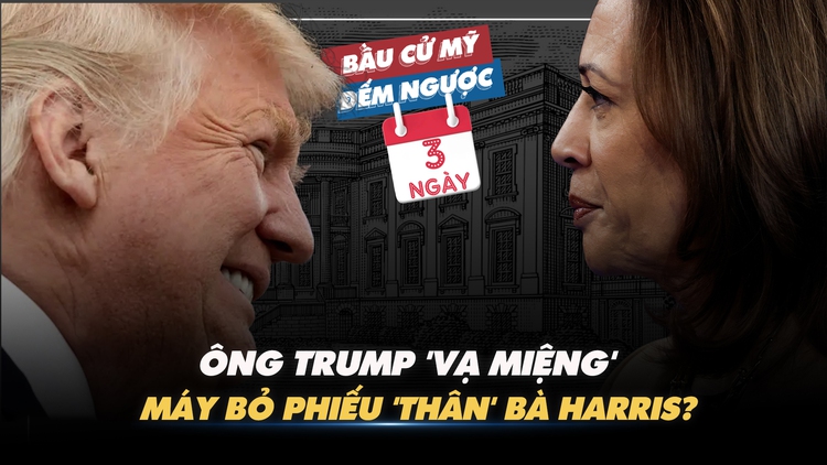 BẦU CỬ MỸ ĐẾM NGƯỢC: Ông Trump lại gặp rắc rối, máy bỏ phiếu ‘thân’ bà Harris?