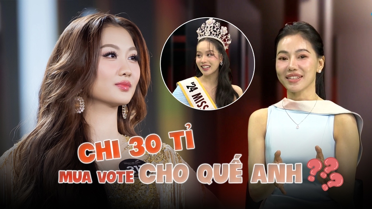 'Bà trùm hoa hậu' đính chính tin đồn dùng 30 tỉ mua vote cho Quế Anh nên không còn tiền vote cho Thanh Thủy | ON TRENDING