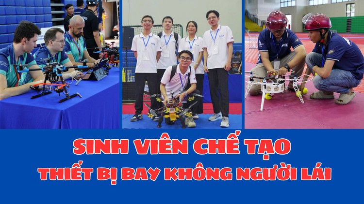 Sinh viên Việt Nam và Cộng hòa Czech tranh tài chế tạo UAV, tổng giải thưởng lên đến 6.000 USD