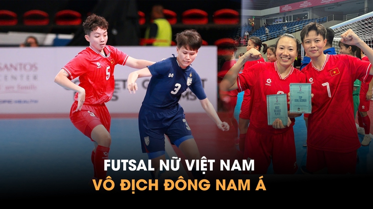 Đội tuyển futsal nữ Việt Nam và hành trình đăng quang Đông Nam Á 2024