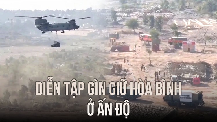 [VIDEO] Quân đội hoàn thành diễn tập gìn giữ hòa bình quy mô nhất tại Ấn Độ