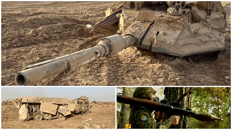 Hezbollah nói hạ được 6 xe tăng Merkava của Israel