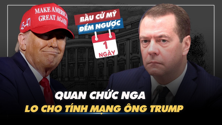 BẦU CỬ MỸ ĐẾM NGƯỢC: Quan chức Nga lo cho tính mạng ông Trump