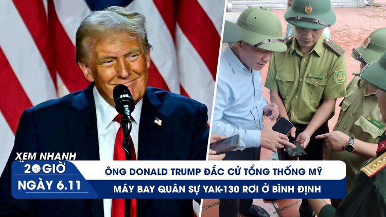 Xem nhanh 20h: Chiến thắng 'nghẹt thở' của ông Donald Trump | Rơi máy bay quân sự YAK-130 ở Bình Định