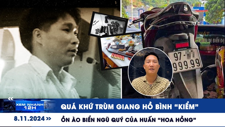 Xem nhanh 12h: Quá khứ bất hảo của Bình Kiểm | Huấn Hoa Hồng và ồn ào biển ngũ quý