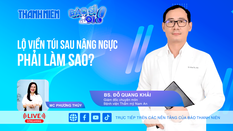 Lộ viền túi sau nâng ngực phải làm sao? | BÁC SĨ ƠI!