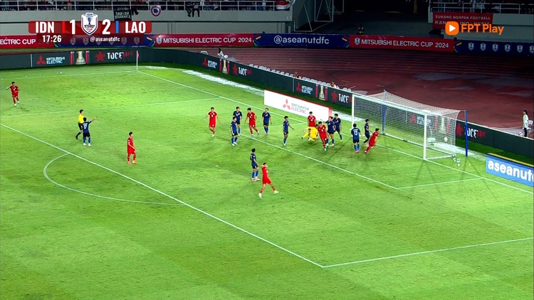Highlight Indonesia 3-3 Lào | ASEAN Mitsubishi Electric Cup 2024