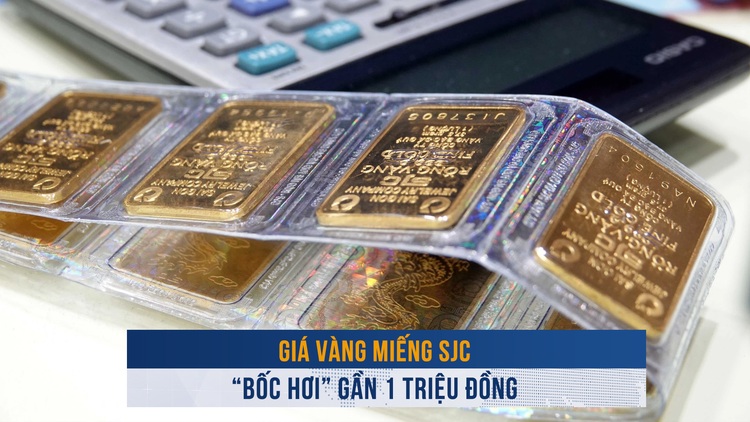 Biến động vàng ngày 13.12: Giá vàng miếng SJC 'bốc hơi' gần 1 triệu đồng