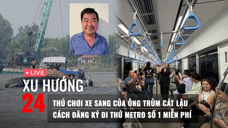 Xu Hướng 24: Thú chơi xe sang của ông trùm cát lậu | Cách đăng ký đi thử metro số 1 miễn phí