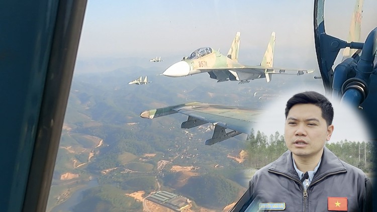 Phi công lái tiêm kích Su-30MK2: Nỗ lực vì hình ảnh Không quân Việt Nam mạnh mẽ, khí thế