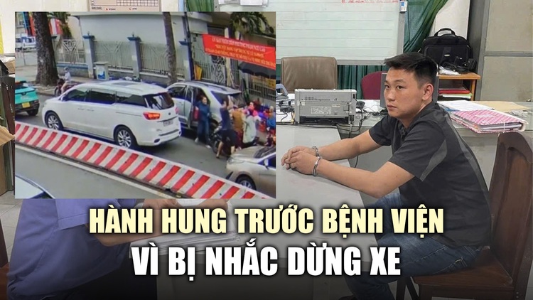 Bắt khẩn cấp tài xế hành hung người trước Bệnh viện Từ Dũ