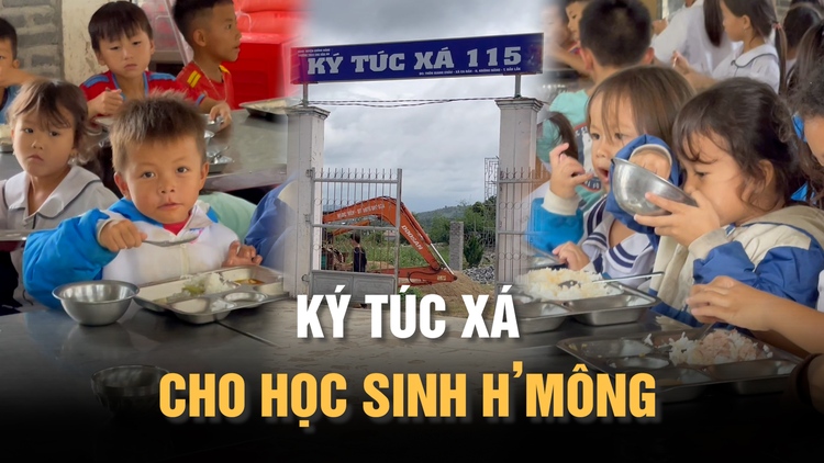 Ký túc xá dành cho học sinh H’Mông xa bố mẹ ở thôn hẻo lánh và nghèo nhất xã