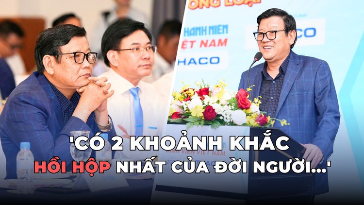 Phát biểu truyền cảm hứng ngày Giải bóng đá TNSV trở lại: 'Có 2 khoảnh khắc hồi hộp nhất của đời người...'