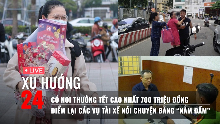 Xu Hướng 24: Phát sốt mức thưởng tết tới 700 triệu | Vì sao ngày càng có nhiều tài xế côn đồ?