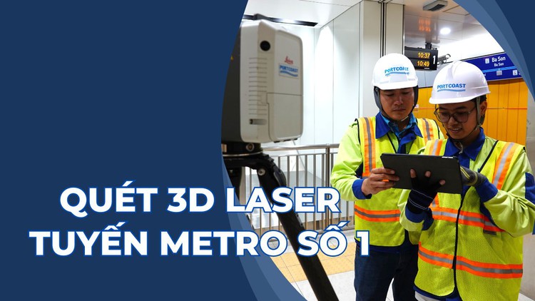 TP.HCM dùng máy bay không người lái quét 3D laser số hóa tuyến metro Bến Thành - Suối Tiên