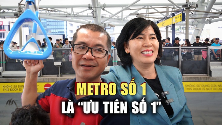 Người dân hào hứng đi tàu metro: ‘Metro số 1 là ‘ưu tiên số 1’