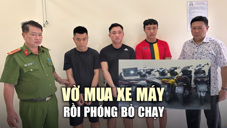 Bắt ‘diễn viên’ vờ mua xe máy, xin chạy thử rồi… bỏ chạy