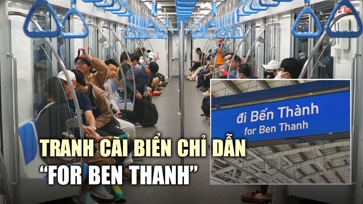 Điểm lại các tranh cãi về biển chỉ dẫn: Trước 'for Ben Thanh' ở metro, có nhiều vụ còn 'rối' hơn?