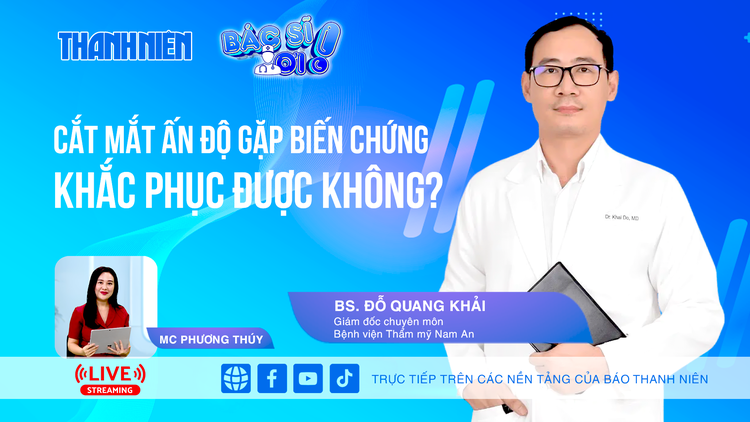 Cắt mắt Ấn Độ gặp biến chứng, khắc phục được không? | Bác sĩ ơi