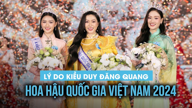 Lý do Nguyễn Ngọc Kiều Duy đăng quang Hoa hậu Quốc gia Việt Nam 2024