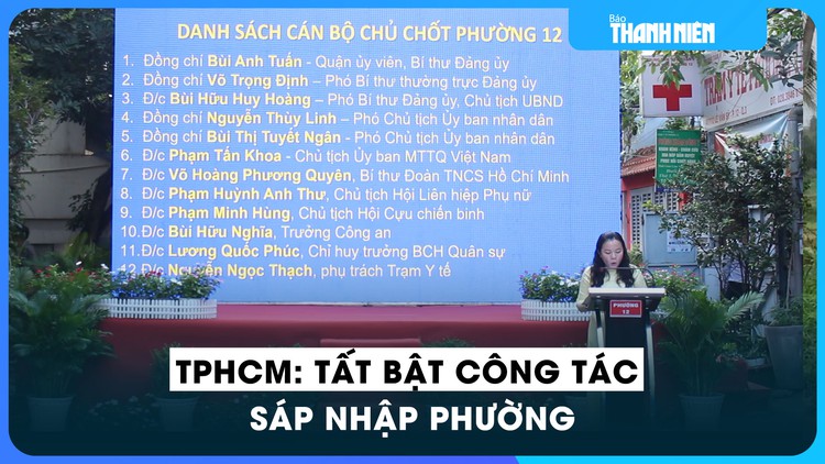 Người dân phấn khởi trong việc sáp nhập phường tại TP.HCM