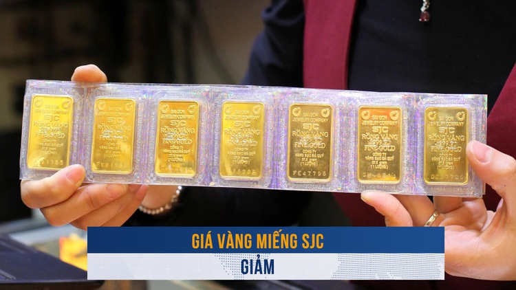 Biến động vàng ngày 30.12: Giá vàng miếng SJC giảm