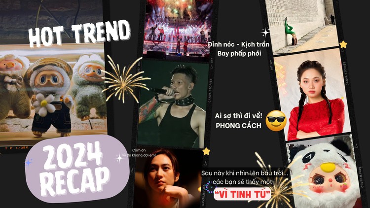 Điểm lại hot trend: Từ những nội dung viral đến trào lưu... 'độc hại' | Recap 2024