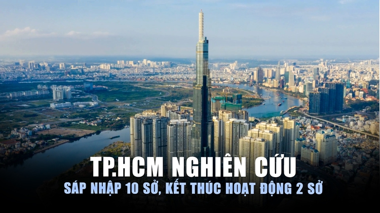 TP.HCM nghiên cứu sáp nhập 10 sở, kết thúc hoạt động 2 sở