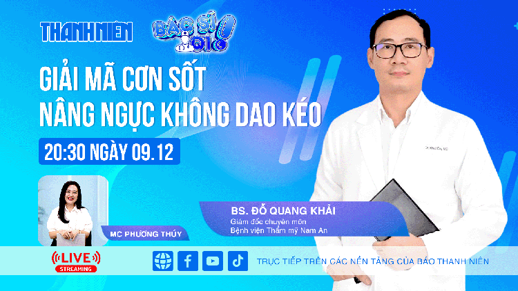 Bác sĩ ơi: Giải mã cơn sốt nâng ngực không dao kéo