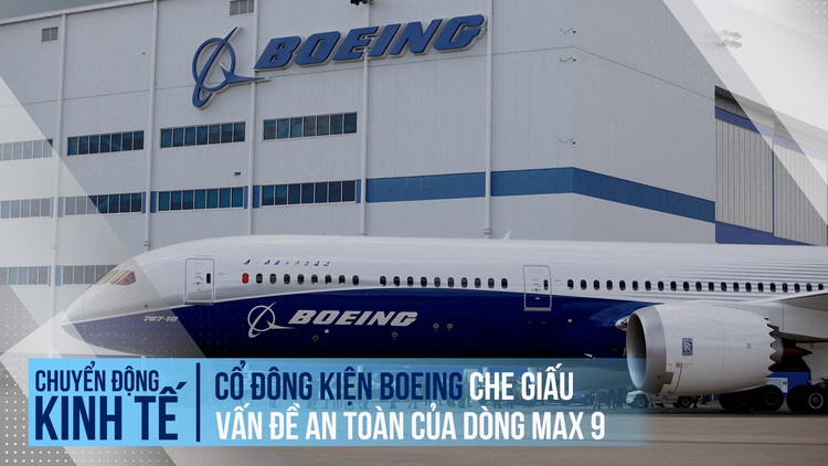 Cổ đông kiện Boeing che giấu vấn đề an toàn của dòng 737 MAX 9