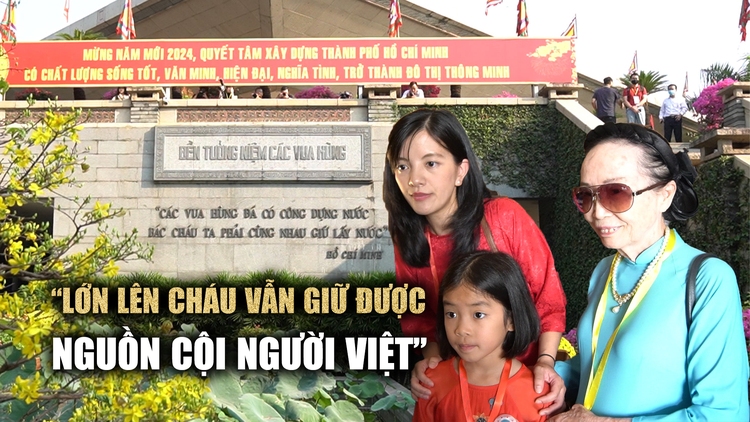 Việt kiều đưa con dâng hương vua Hùng: ‘Lớn lên cháu vẫn giữ nguồn cội ...