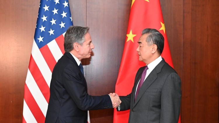 Gặp Ủy viên Bộ Chính trị Trung Quốc, Ngoại trưởng Mỹ nêu quan ngại về Nga