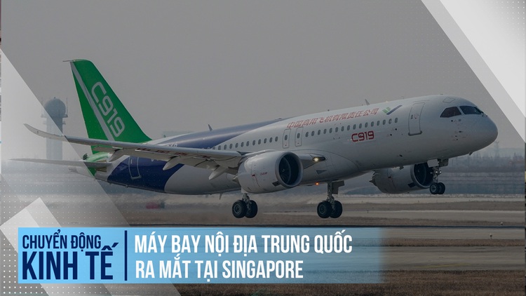 Máy bay nội địa Trung Quốc lần đầu xuất ngoại đến Singapore