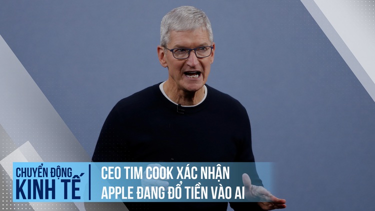 CEO Tim Cook xác nhận Apple đang đổ tiền vào AI