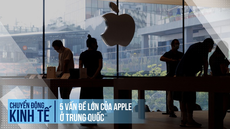 5 vấn đề lớn của Apple ở Trung Quốc