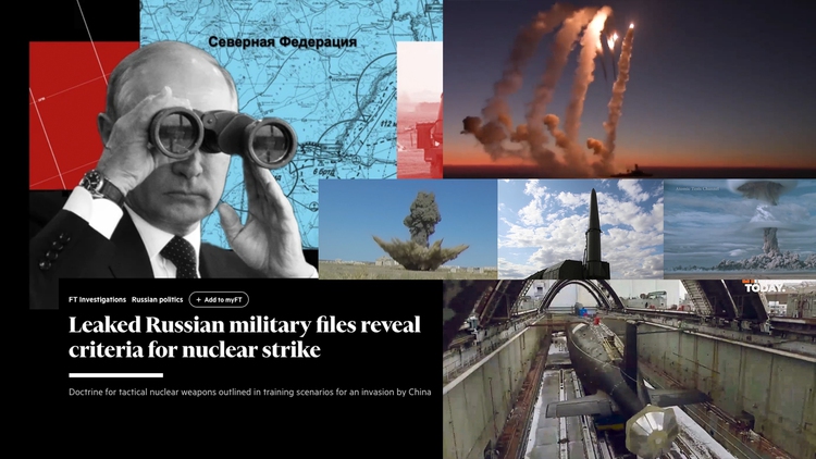 Rò rỉ tài liệu tiết lộ điều kiện Nga dùng đến vũ khí hạt nhân?