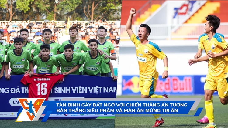 TNSV THACO Cup 2024 ngày 17.3: Tân binh gây bất ngờ | Ý nghĩa đặc biệt sau màn ăn mừng tri ân