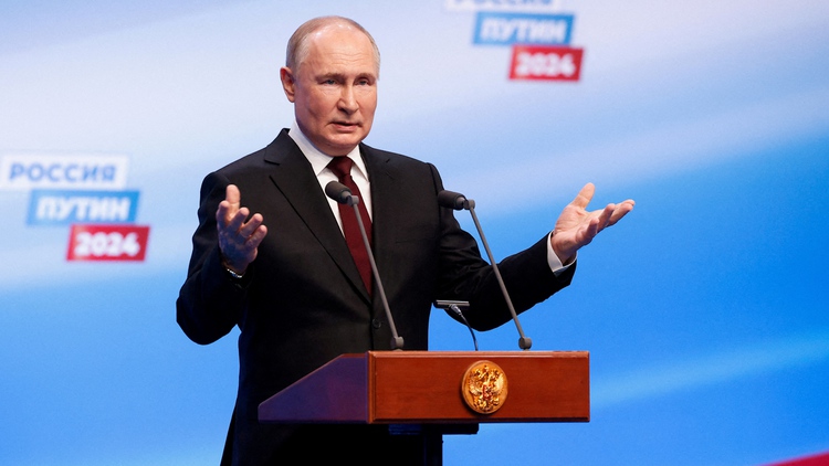 Tổng thống Putin tái đắc cử nhiệm kỳ thứ 5