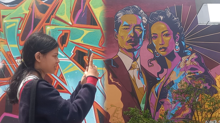 Khu phố đầy tranh graffiti ở Đà Nẵng có gì mà hút du khách đến check-in?