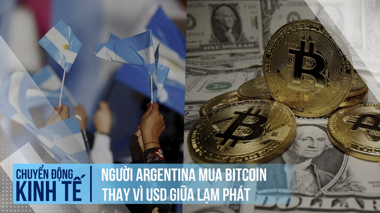Lạm phát cao, người Argentina bỏ USD mua Bitcoin