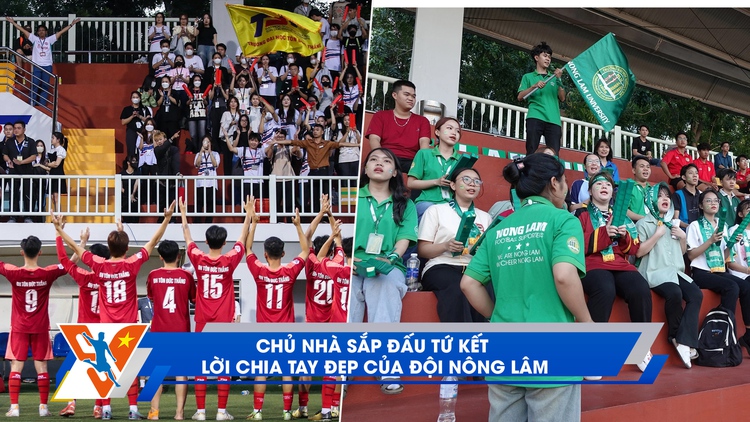 TNSV THACO Cup 2024 ngày 25.3: Chủ nhà sắp đấu tứ kết | Bị loại vẫn ‘cổ vũ đẹp’