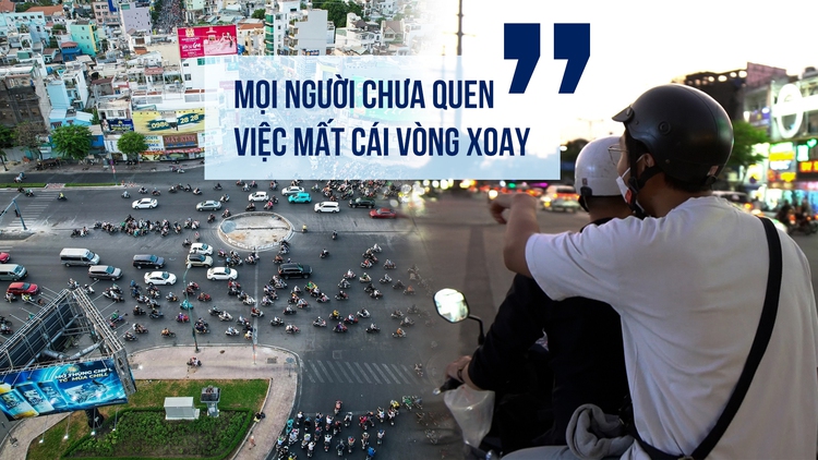 Bất ngờ khi vòng xoay giao lộ Lê Quang Định được tháo dỡ