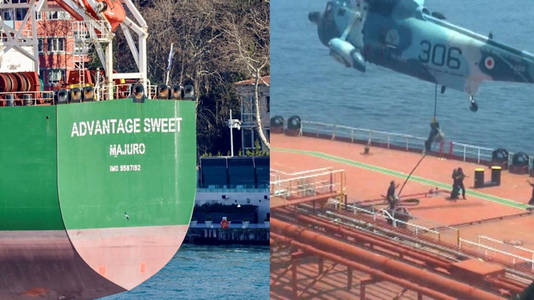 Iran tịch thu hết hàng trên tàu dầu Mỹ