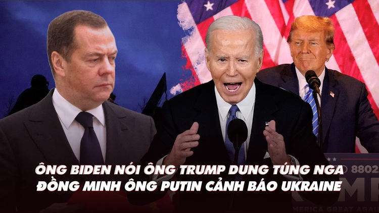 Điểm xung đột: Ông Biden nói ông Trump không mạnh mẽ trước Nga; tên lửa nổ gần tổng thống Ukraine