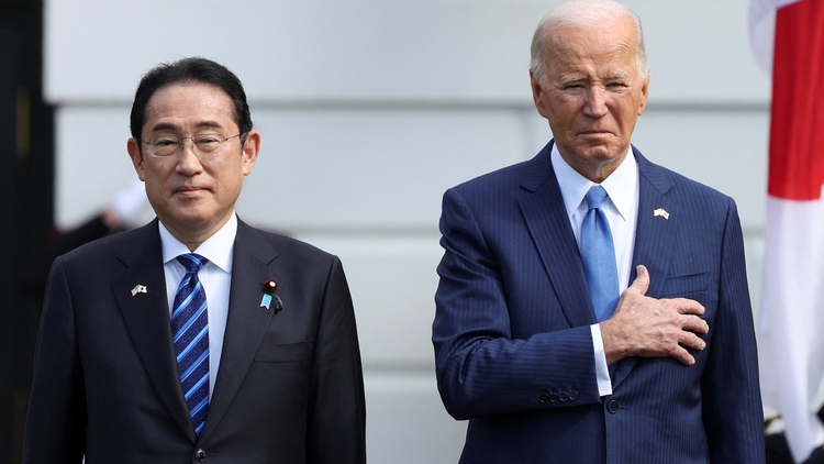 Tổng thống Mỹ, Thủ tướng Nhật cam kết củng cố liên minh quân sự